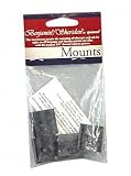 Crosman Mount Blue 4 Piece Intermount Fits all BS Air Rfls Pstls by Crosman