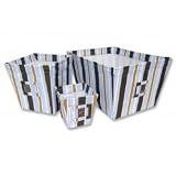 Trend Lab Blue Brown Max Storage Bin 3pc by Trend Lab