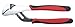 Fuller 400-1113 Pro 10-Inch Groove Joint Comfort Grip Plier