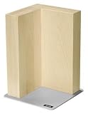Magnetic Knife Block w Stainless Steel Base