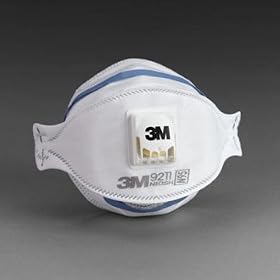 3M 9211 Disposable N95 Respirator,Collapse Resistant 3-Pan Design w Cool-Flow Valve,(Pk... by 3M OH&ESD