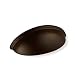 Jeffrey Alexander Florence Cup Pull, Oil Rubbed Bronze
