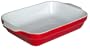 Emile Henry Couleurs 12-1/2 by 8-1/2-Inch Lasagna Baker, Red