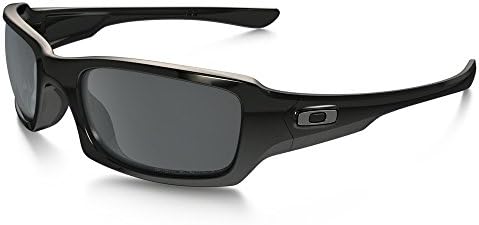 Unisex Cycling Outdoor Mens Fives Squared Polarized Sunglasses Black Lens and Frame