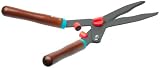Gardena Geared Hedge Clipper with Wooden Handles #30386-4