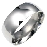 'You The Man' Stainless Steel Everyday Wide Band Ring