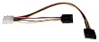 Tripp Lite P946-12I Serial ATA (SATA) Dual Power Adapter Cable - 4pin/2x15pin SATA - 12in