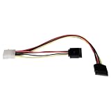 Buy Tripp Lite P946-12I Serial ATA (SATA) Dual Power Adapter Cable - 4pin 2x15pin SATA - 12in by Tripp Lite