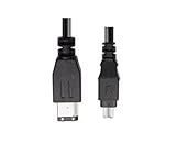 Firewire Cable IEEE 1394 4 Pin to 6 Pin 1.8M