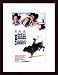 My Heroes Have Always Been Cowboys, Art Poster with Wood Frame, poster size: 11