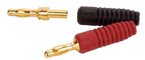 Monster Cable MT R-B Monster Tips Banana Extra-Thick Speaker Cable Connectors (1 pair)