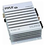 Pyle PLMRA120 2-Channel 240-Watts Waterproof Marine Amplifier