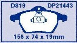 EBC Brakes DP21443 Brake Pad