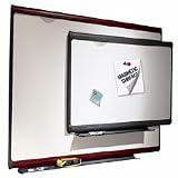 Quartet P558M Quartet Premium Dry-Erase Board, Porcelain/Steel, 96 x 48, White/Mahogany Frame