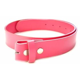 MENS/WOMENS ASSORTED COLOR LEATHER BELTS FOR BUCKLES