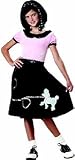 50's Hop with Poodle Skirt Child Costume