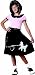 50's Hop with Poodle Skirt Child Costume