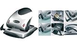 Electronics : Rexel P240 Punch 2-Hole Heavy-duty with Nameplate Capacity 40x 80gsm Silver and Black Ref 2100748