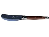 Laguiole Set of Two Canape Knives, Mahogany