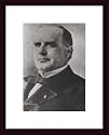 Art Poster Wood Framed Print - President William Mckinley, - Artist: National Archive- Poster Size: 14 X 11