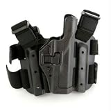 Tactical Serpa Holster, RH, Black, Glock 17 19 22 31 by Blackhawk