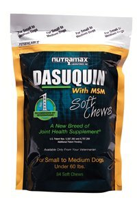 NutraMax 84 Count Dasuquin with MSM Soft Chews for Medium DogsB004OT0L2U