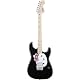 【4点セット】Squier by Fender Hello Kitty Stratocaster/Black スクワイア by フェンダー ハローキティ ストラトキャスター