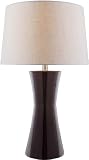 Table Lamp with Coffee Ceramic Body - Cruzito Collection