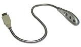 Extra Bright USB Light For Laptop / Notebook / Netbook ~ (3) TRIPLE LED ~ Flexible ~ Accessory: laptop accessories