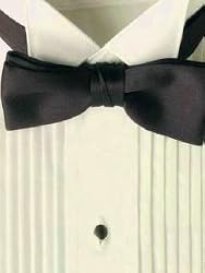 Ivory Tuxedo Shirt - Microfiber 1/4 Inch Pleat, Wing Collar