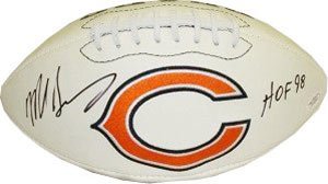 Mike Singletary Signed Bears Football