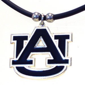 Auburn Tigers Logo Pendant Rubber Necklace at Amazon.com