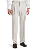 Haggar Mens Stripe Herringbone Fancy Pleat Front Dress Pant,String,36 / 34 314LL1VuSwL. SL160 Haggar Mens Stripe Herringbone Fancy Pleat Front Dress Pant,String,36 / 34