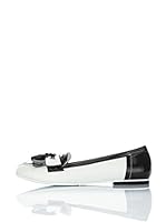 Galliano Mocasines Clásicos (Blanco / Negro)