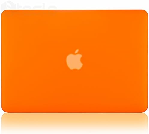 Steklo - ORANGE Rubberized Hard Case for Apple MacBook Air 13.3" (Models: A1466 & A1369) Cover Shell - ORANGE