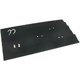 Black Velvet 45 Pair Earring Display Tray Travel Insert