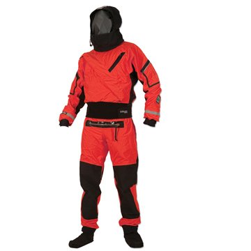 Men's Gore-Tex Expedition Kayak Drysuit-Red-XL