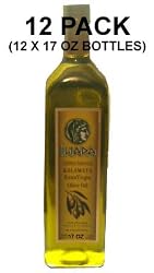Iliada, Oil Olive Extra Virgin, (500 ml) 17 Ounce (12 Pack)