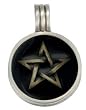 BICO AUSTRALIA JEWELRY (B11) PENTAGRAM - WARDS OFF EVIL,WHITE WITCH SIGN BICO AUSTRALIA JEWELRY (B11) PENTAGRAM - WARDS OFF EVIL,WHITE WITCH SIGN