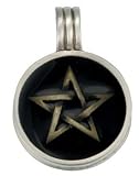 BICO AUSTRALIA JEWELRY (B11) PENTAGRAM - WARDS OFF EVIL,WHITE WITCH SIGN