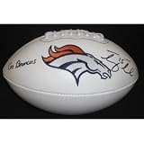TIM TEBOW SIGNED AUTOGRAPHED DENVER BRONCOS FOOTBALL COA + HOLOGRAM