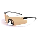 Bolle MicroEdge Sunglasses - Shiny Black - Modulator Amber - 10977