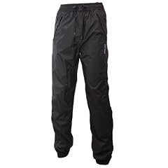 Deproc Regenhose Korsika schwarz XS bis XXL wasserdicht atmungsaktiv