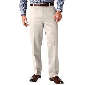 Dockers Men's Never Iron Flat Front Pant