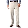 Dockers Men's Flat Front Never Iron Khaki