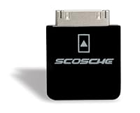 Scosche passPORT Charging Adapter for iPod touch 2G, 3G; iPod nano 4G; iPhone 3G (Black)