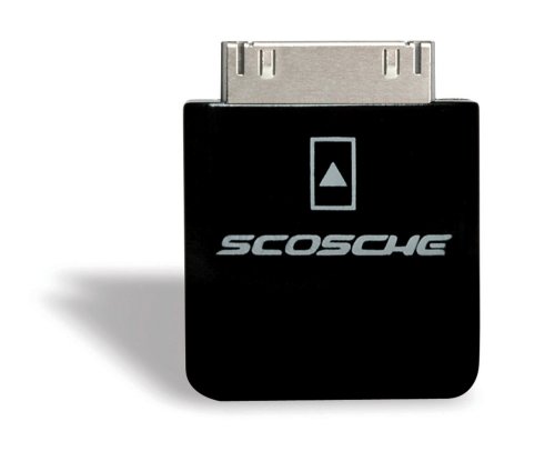 Scosche passPORT Charging Adapter for iPod touch 2G, 3G; iPod nano 4G; iPhone 3G (Black)