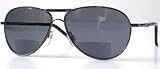 Men's Retro Aviator Bifocal Sun Readers