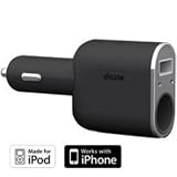Dexim - Chargeur secteur de voiture pour iPod