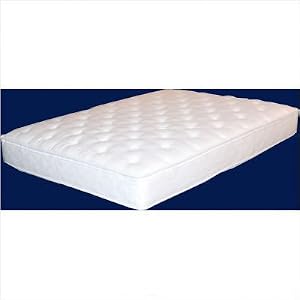 Ivory Pillow Top Hardside Cover Size: King